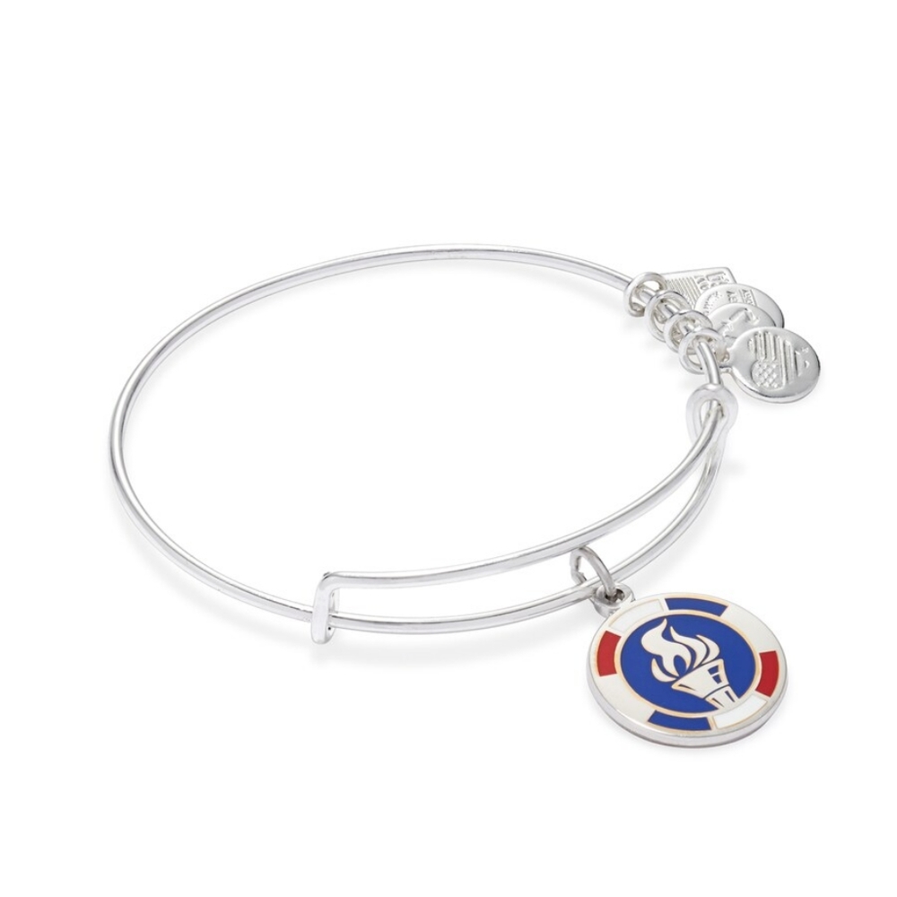 NWT, Alex and Ani 2015 Team USA Flame Epoxy Bracelet - Picture 3 of 10